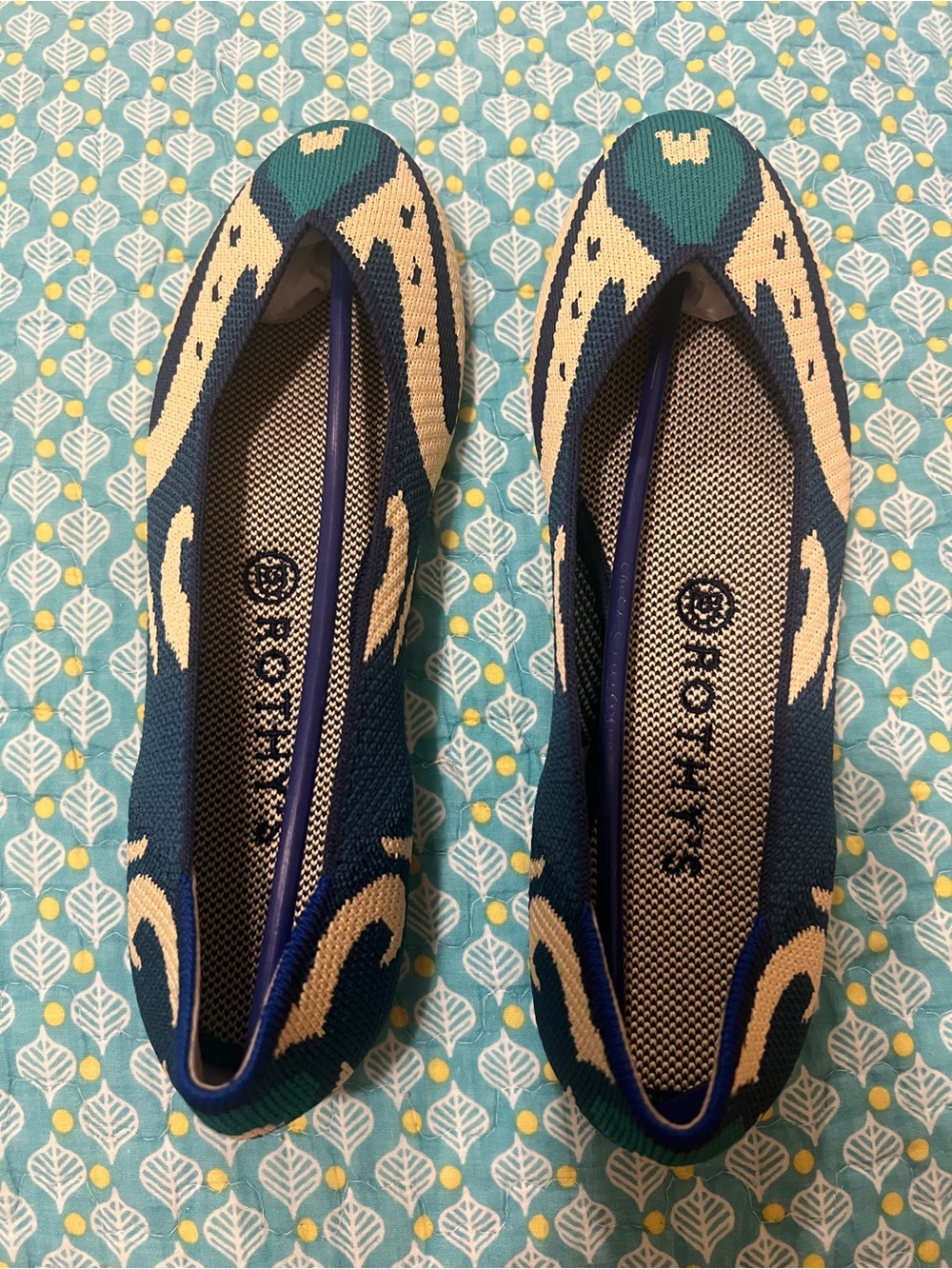 🌟RARE🌟The Flat in Moroccan Blue Size 9.5 NWOT - Picture 9 of 11